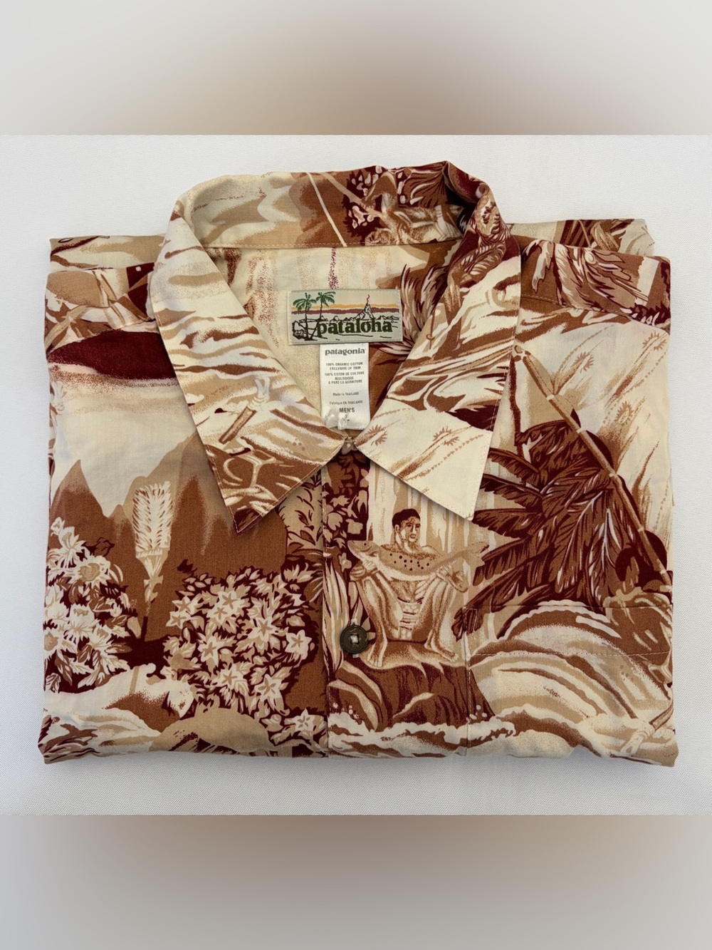 Vintage Patagonia Pataloha Limited Men’s Size L Hawaiian Shirt Paradise Found